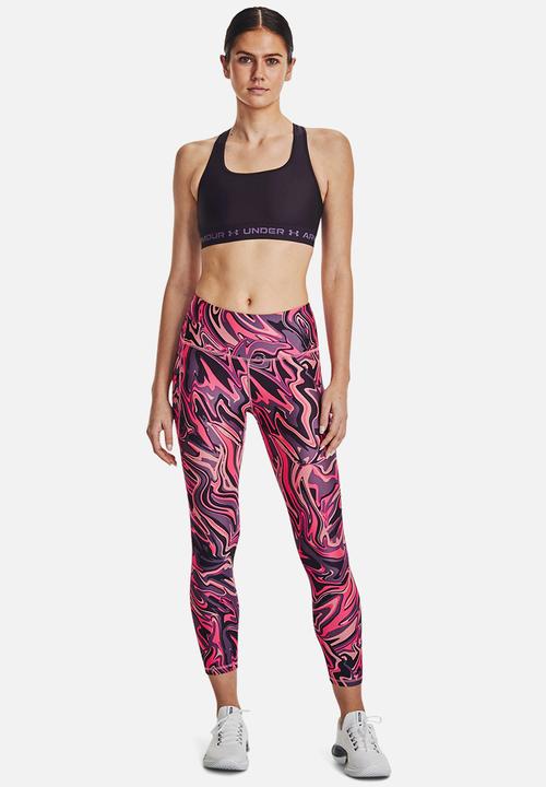 Under Armour - Armour aop ankle leg - posh pink / white
