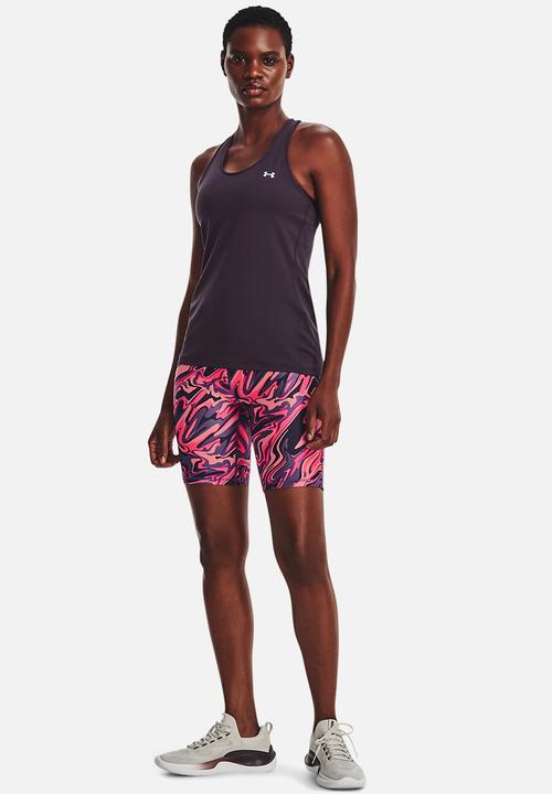 Under Armour - Armour aop bike short - posh pink / white