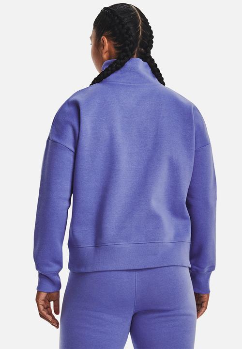 Under Armour - Rival fleece hz - baja blue / white