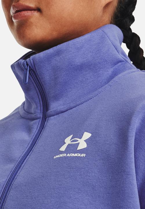 Under Armour - Rival fleece hz - baja blue / white