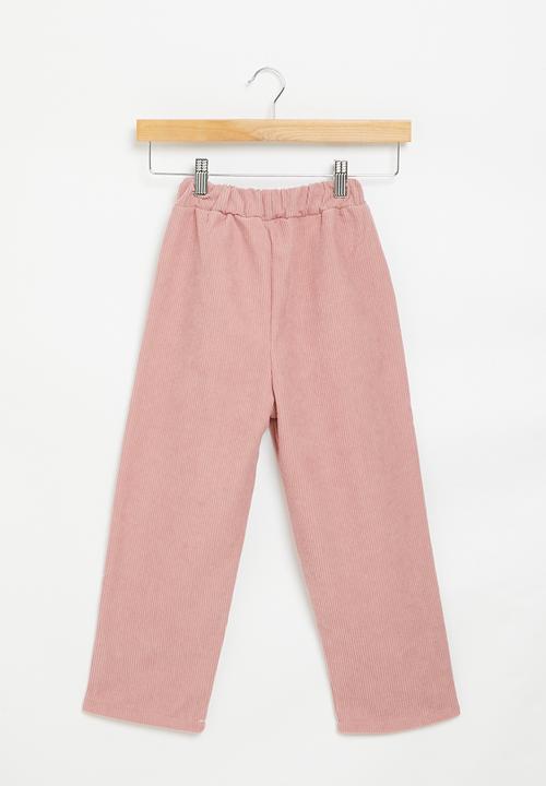 Pop Candy - Girls cord pants - pink