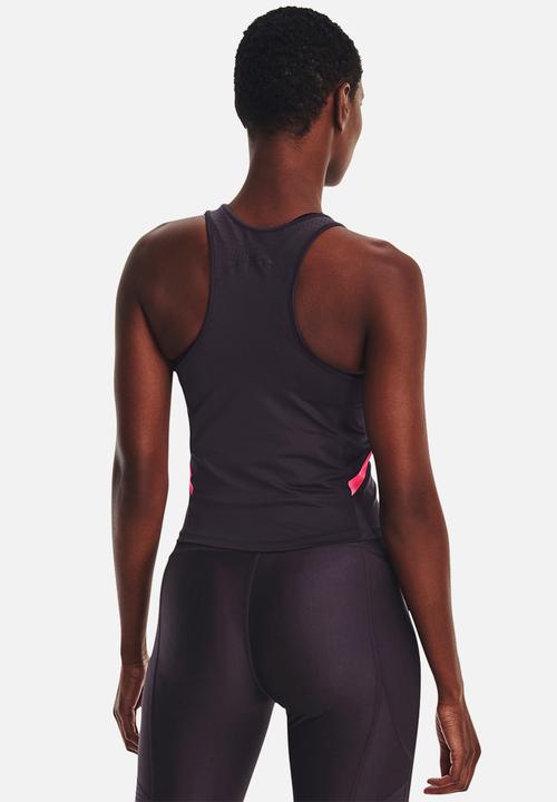 Under Armour - Armour mesh tank - tux purple / pink shock