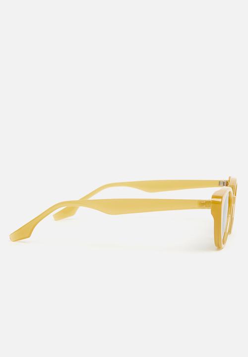 Superbalist - Sian rectangle sunglasses - orange