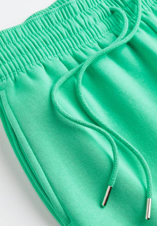 H&M - Cotton-blend sweatpants - green