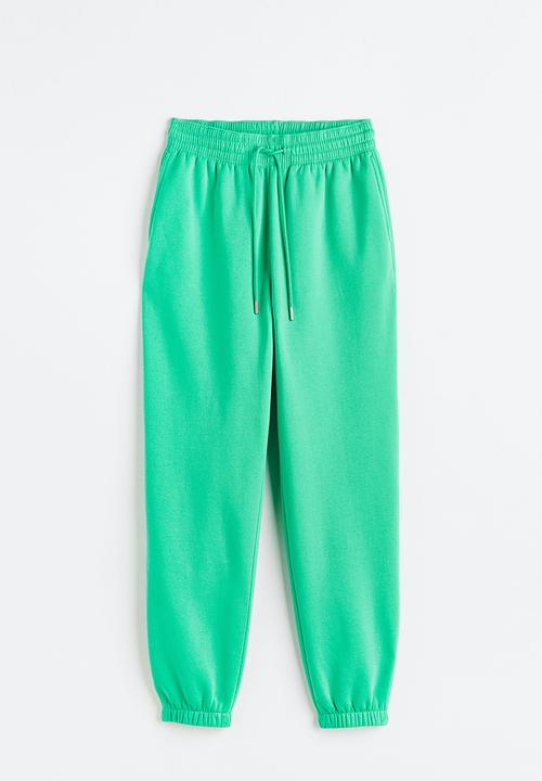 H&M - Cotton-blend sweatpants - green