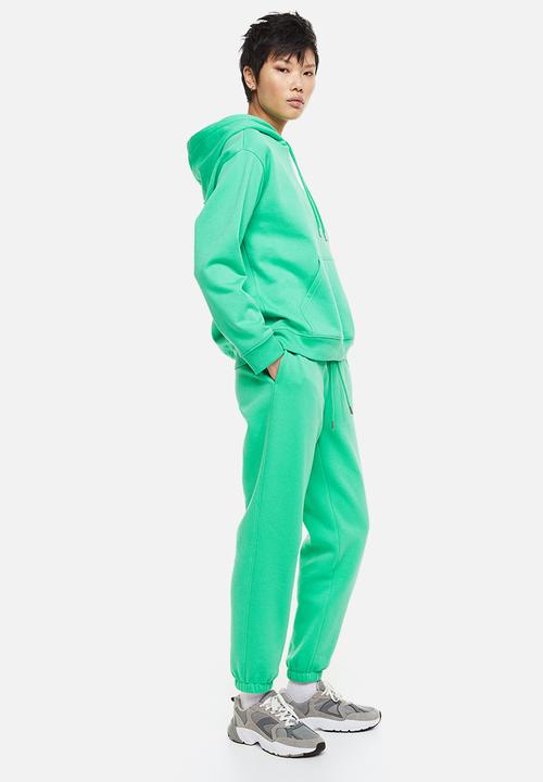 H&M - Cotton-blend sweatpants - green