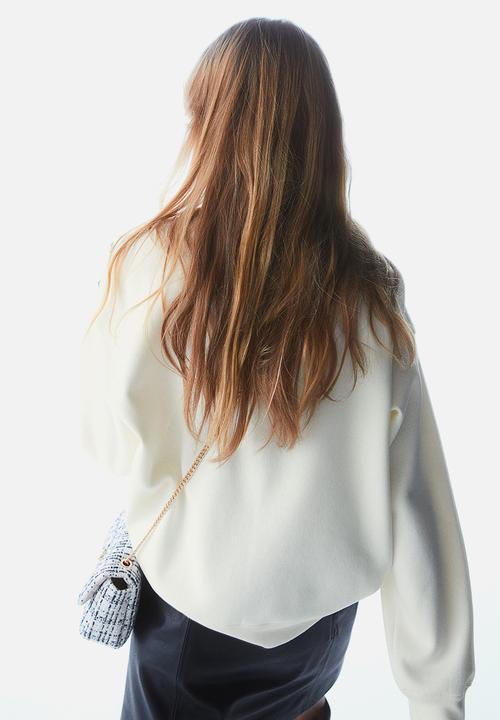 H&M - Sweatshirt - white