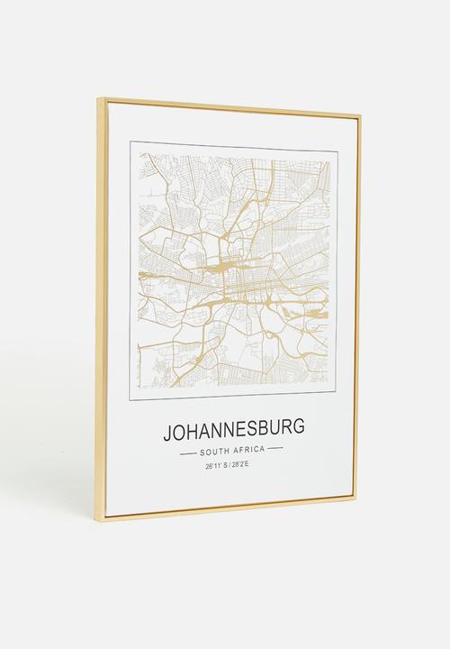 Sixth Floor - Johannesburg, South Africa - framed art