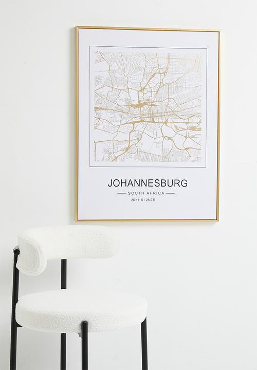 Sixth Floor - Johannesburg, South Africa - framed art