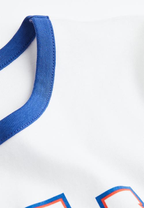 H&M - Fitted cotton top -  white