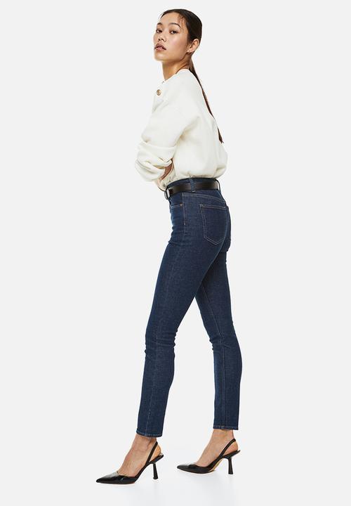 H&M - Skinny high jeans - blue