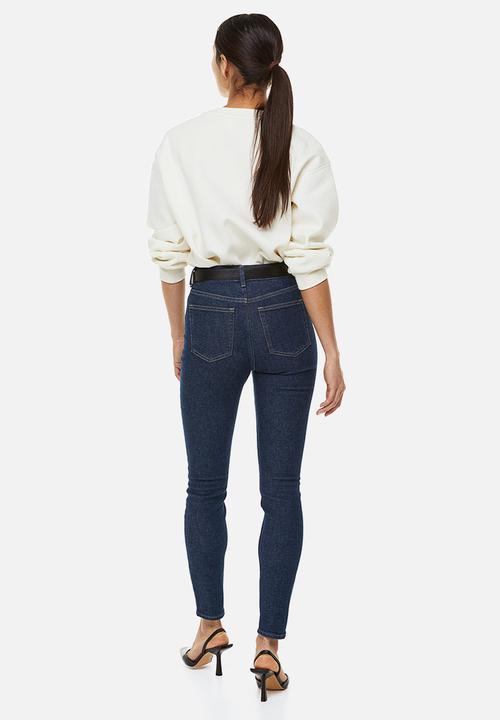 H&M - Skinny high jeans - blue