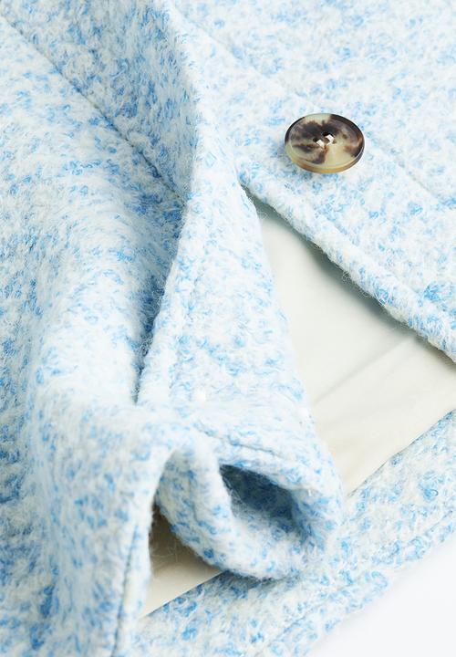 H&M - Wool-blend shacket - blue