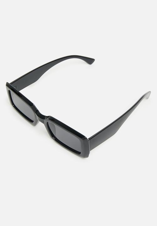 Superbalist - Austin rectangular sunglasses - black