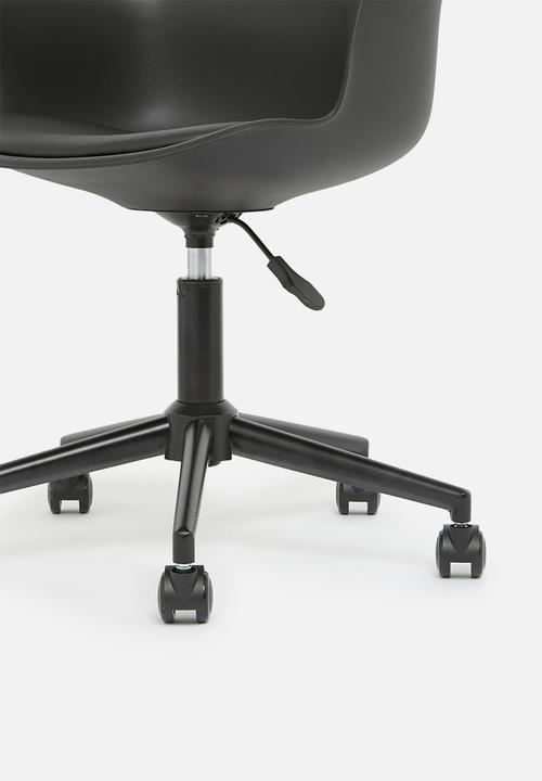 Sixth Floor - Ramsey pp office chair - black