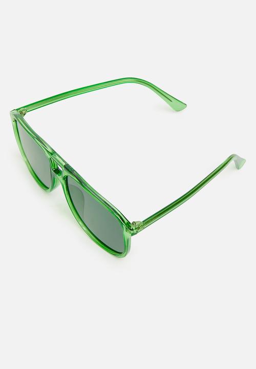 Superbalist - Della aviator sunglasses - green