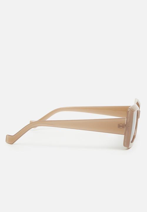 Superbalist - Mylah rectangle sunglasses - brown