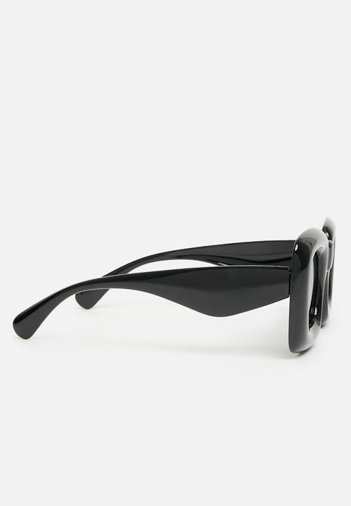 Superbalist - Raya rectangle sunglasses - black