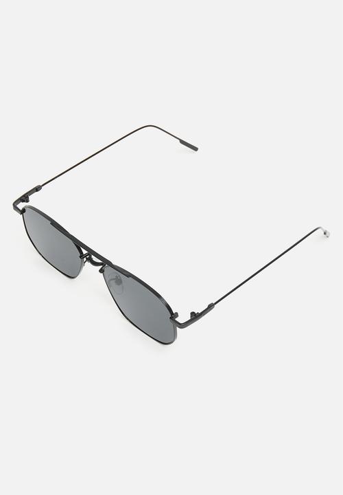 Superbalist - Myles avaitor sunglasses - black