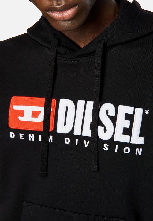 Diesel  - S-ginn-hood-div - black