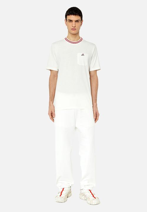 Diesel  - T-just-pocket-crow - white