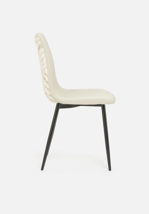 Sixth Floor - Jade upholstered dining chair - natural