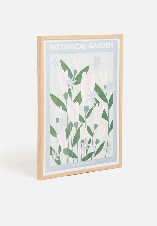 Sixth Floor - Botanical Garden Framed Art - Multi