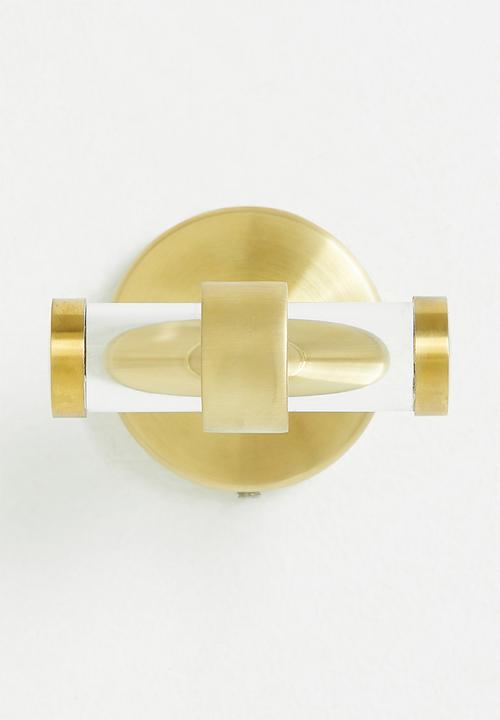 Sixth Floor - Elo acrylic robe hook - gold