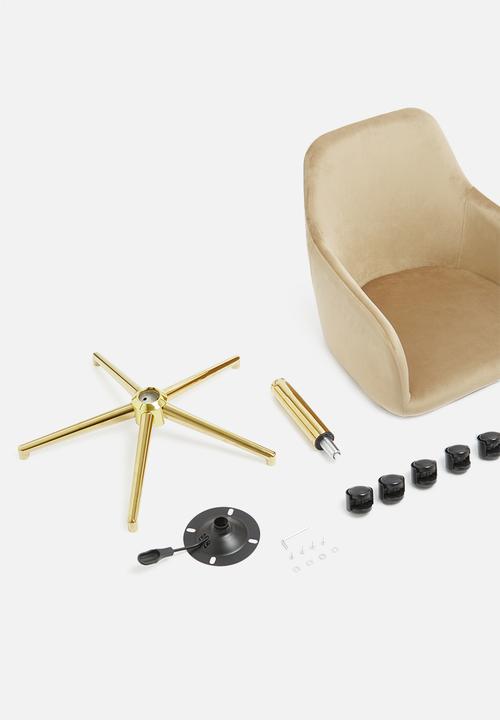 Sixth Floor - Ally office chair - sand