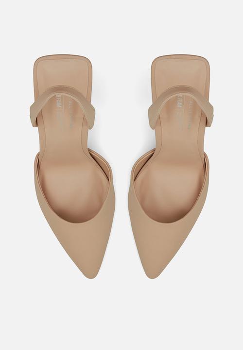 Call It Spring - Jamila slingback court - bone