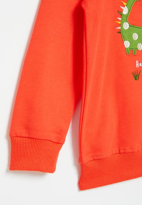 Pop Candy - Dino sweatshirt - red