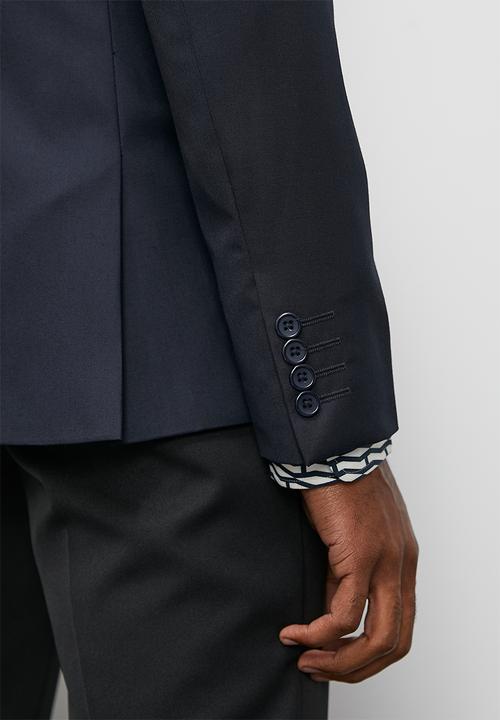 Superbalist - Slim fit 1 button blazer - navy