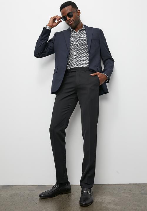 Superbalist - Slim fit 1 button blazer - navy