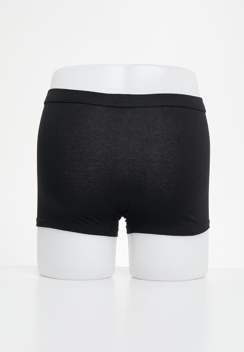 basicthread - 2 pack boxer brief - black/navy