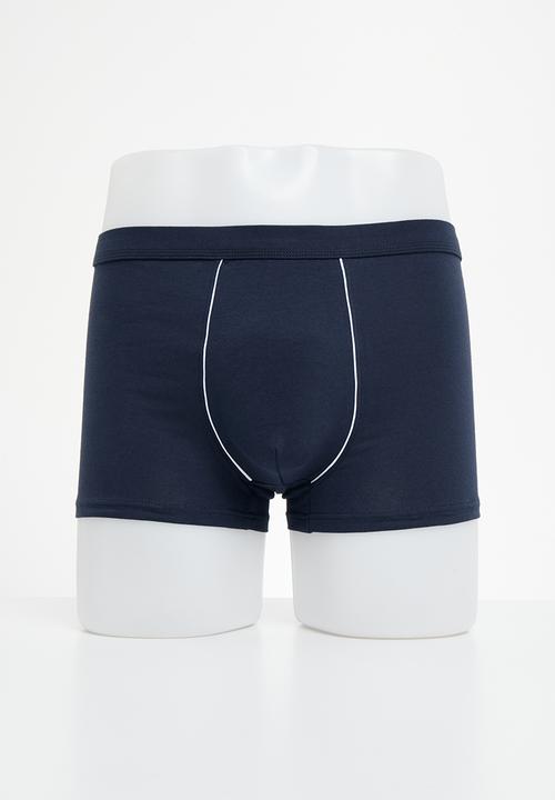 basicthread - 2 pack boxer brief - black/navy