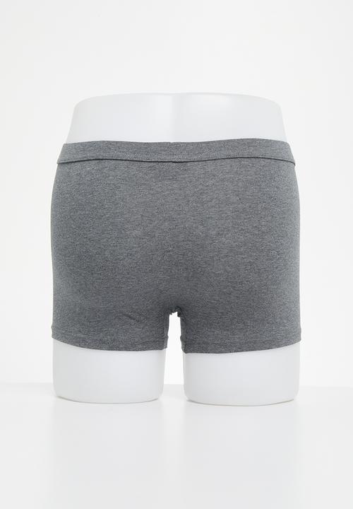 basicthread - 2 pack boxer brief - greys