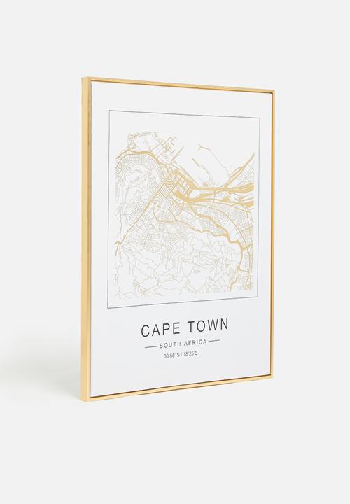 Sixth Floor - Cape Town, South Africa - framed art