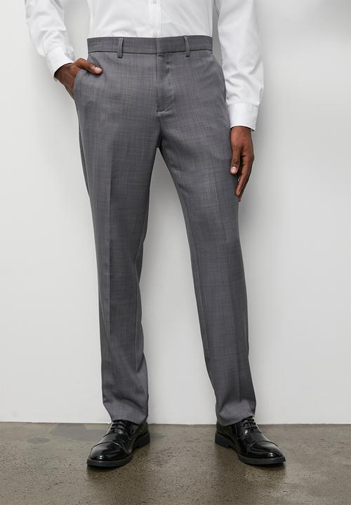 Superbalist - Charlie slim fit trousers - grey2