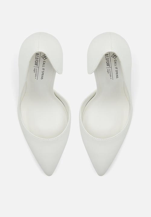 Call It Spring - Mesmerize court - white