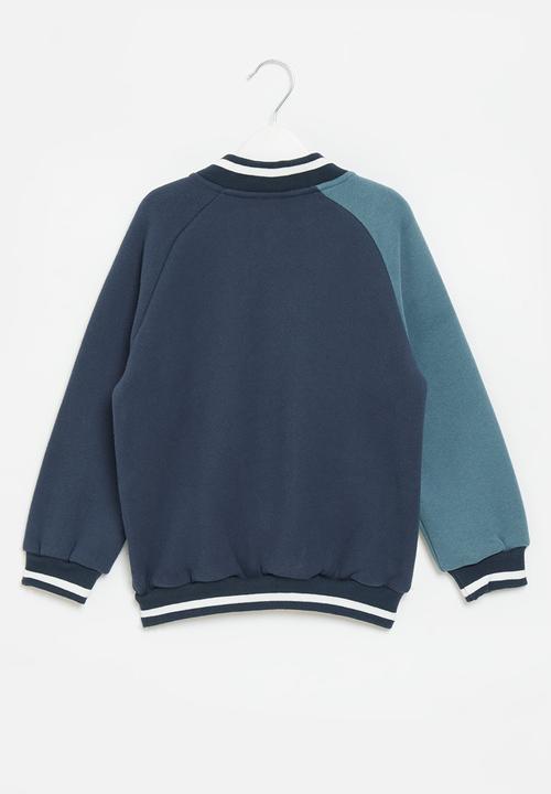 Pop Candy - Boys baseball jacket - blue multi