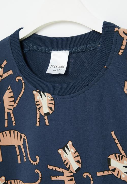 Pop Candy - Boy sweatshirt - navy