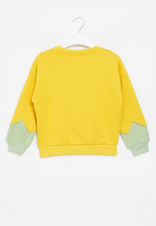 Pop Candy - Boys sweatshirt - yellow