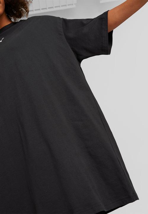 PUMA - Plus classics tee dress - puma black