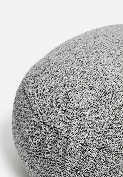 Sixth Floor - Boucle ottoman - grey
