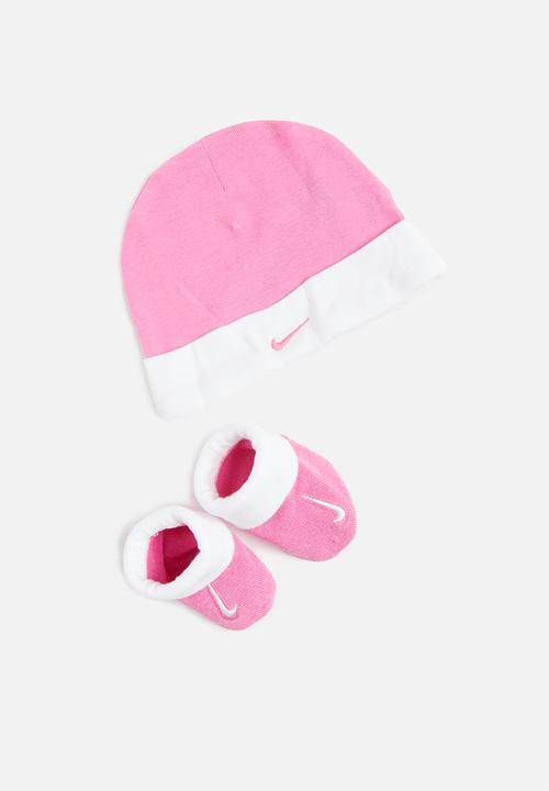Nike - Nhn simple swoosh hat & bootie - playful pink