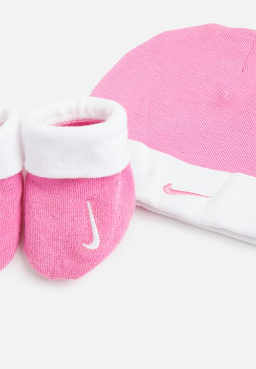 Nike - Nhn simple swoosh hat & bootie - playful pink