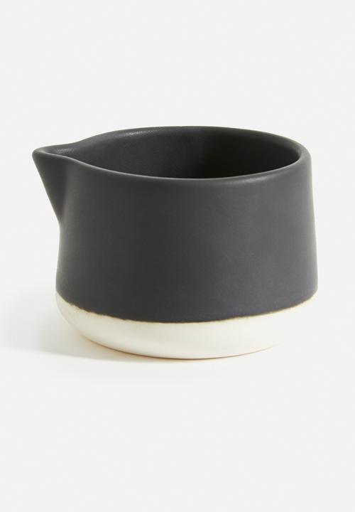 Urchin Art - Milk jug - black