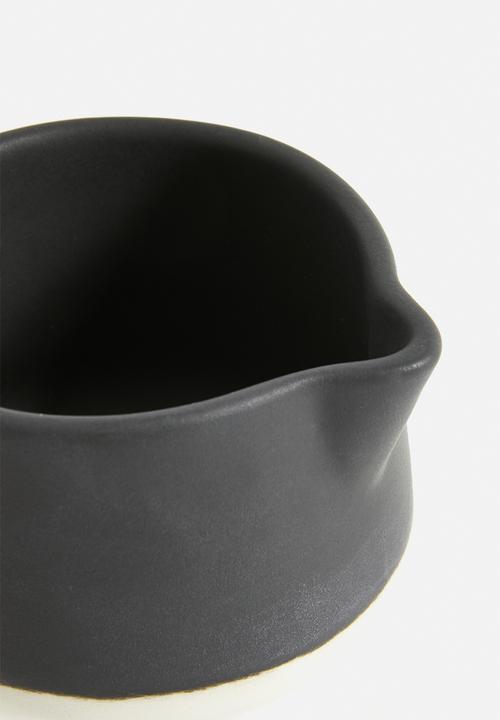 Urchin Art - Milk jug - black