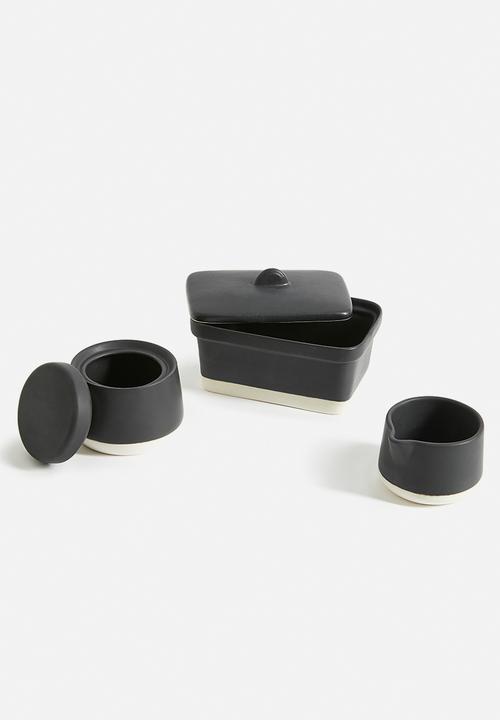 Urchin Art - Milk jug - black