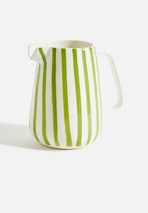 Urchin Art - Matt pitcher - olive